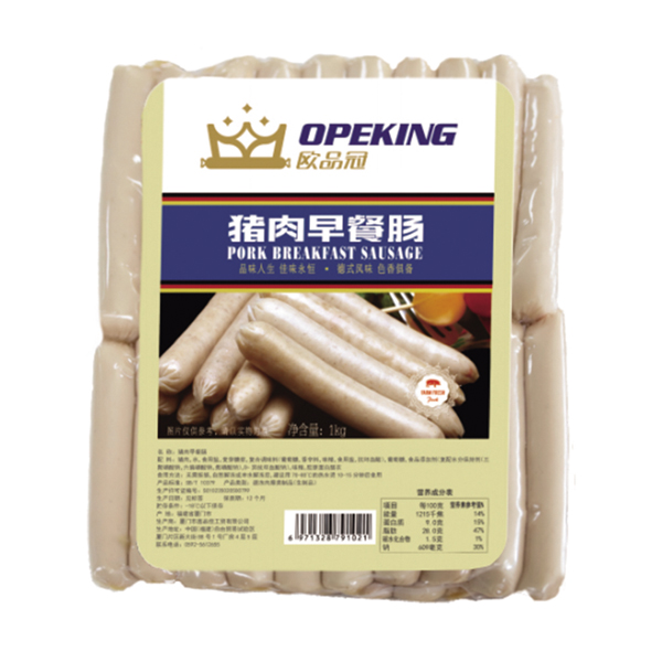 歐品冠豬肉早餐腸（1kg）